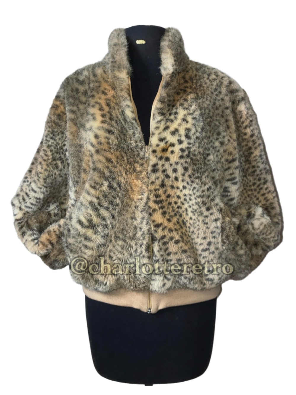 St. John •  Blonde Cheetah Bomber • Italy